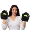 Искусственный мех Животные Лисы Лапы Варежки Хэллоуин Косплей Костюм Аксессуары Кошачьи Лапы Перчатки с Когтями Фурсьют Подарок