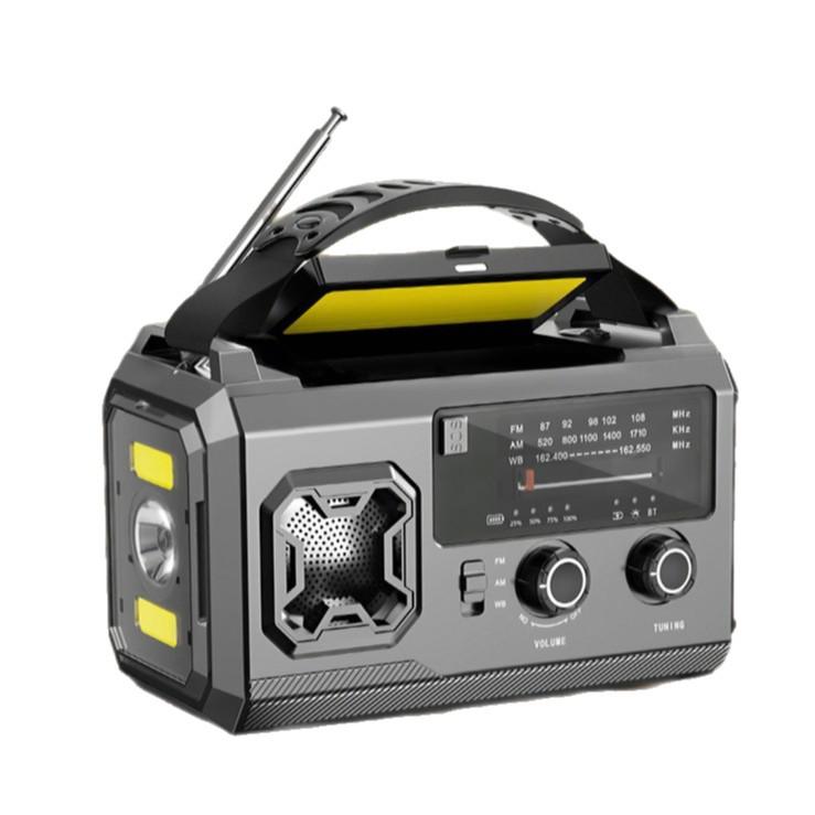 20,000mAh Solar-Powered Emergency Radio with All-Band Channels & Lighting