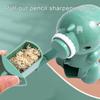 Dinosaur Pencil Sharpener Cartoon Manual Pencils Easy Sharpener Small Lightweight Learning