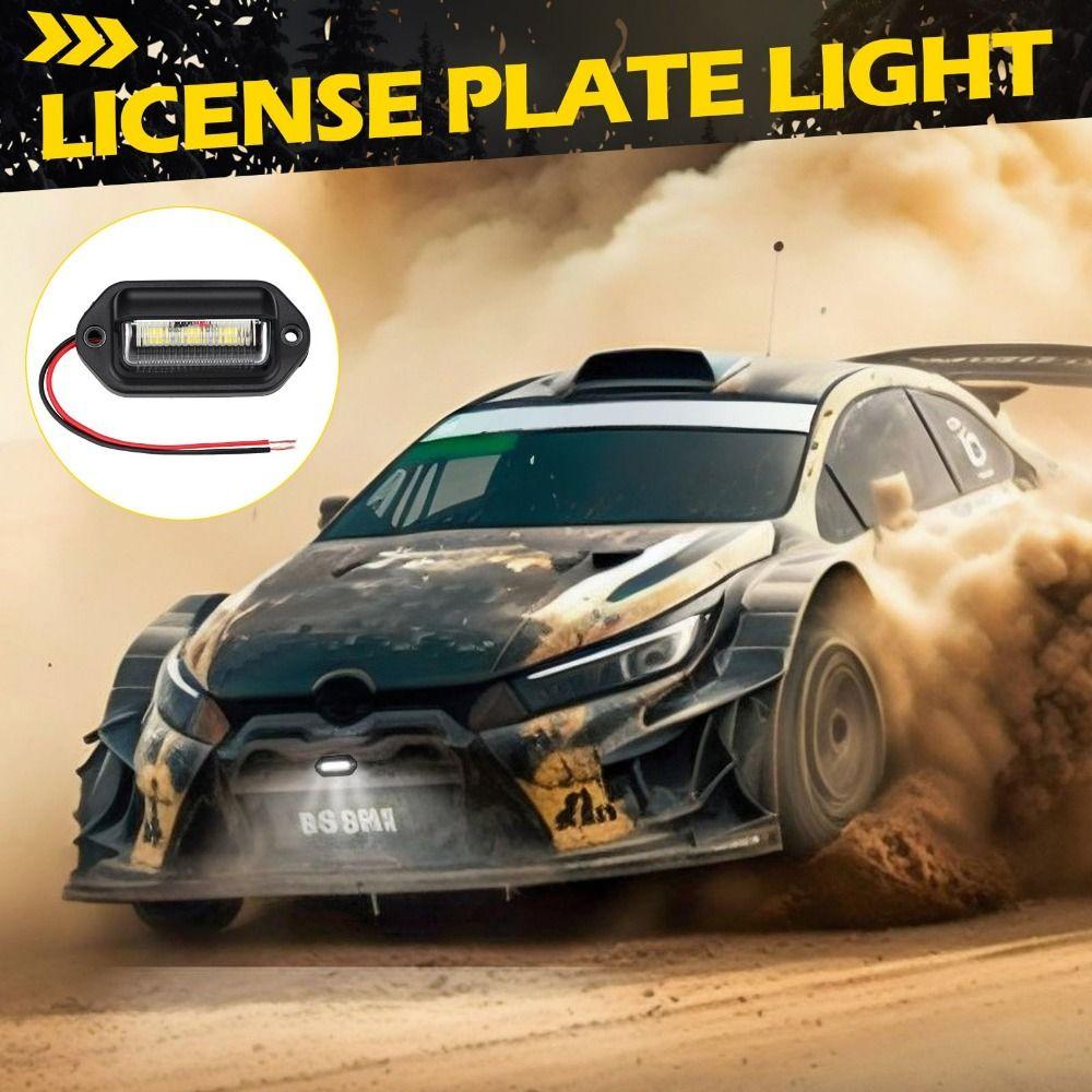 2 шт. Универсальный светодиодный фонарь номерного знака 12 В-24 В Боковой фонарь Ступенчатые лампы Задний фонарь Грузовик Автодом Прицеп