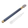 6pcs/Set TC-17 Oil Glass Cutters Metal Handle Diamond Straight Head Cutting Tool 5-12mm Suitable for Cutting Glass Tile