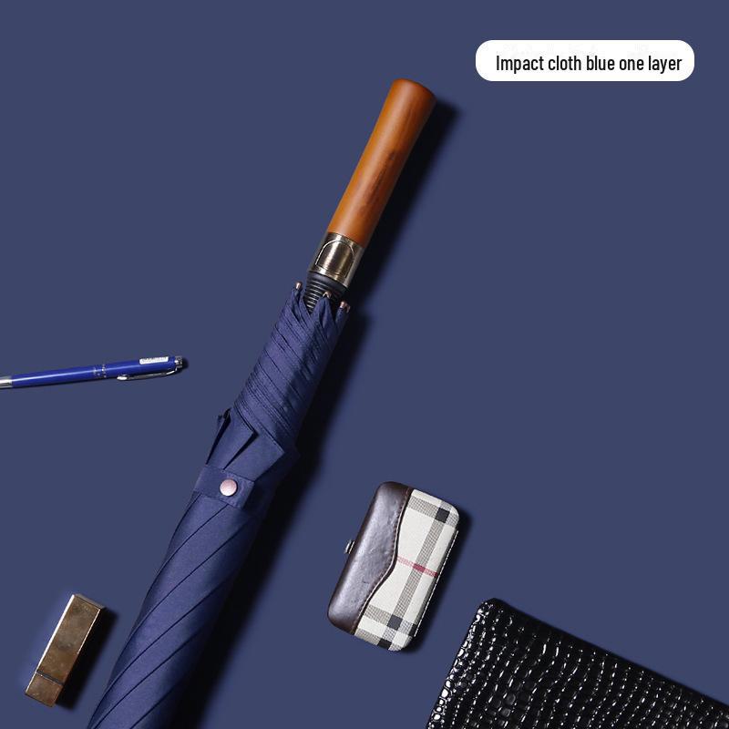 27-дюймовый автоматический зонт для гольфа с логотипом, длинной ручкой, идеально подходит для деловых или рекламных подарков