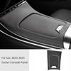 Для Mercedes Benz GLC X254 2023 2024 2025 Кожаная накладка Рамка вентиляционного отверстия заднего ряда сидений Автомобильная центральная панель