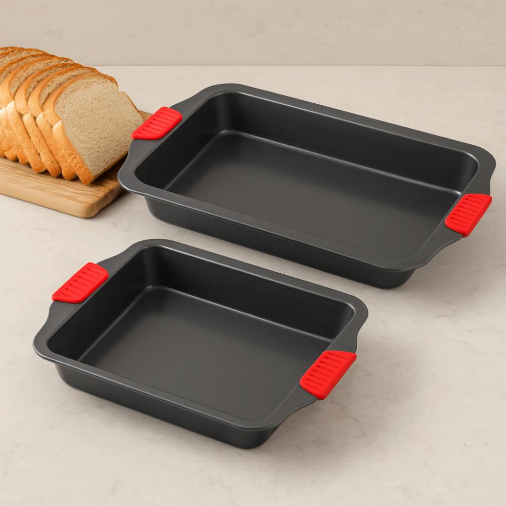 Non-Stick Roasting Pan Carbon Steel Cookies Baking Pan Dishwasher Safe Baking Sheet Muffin