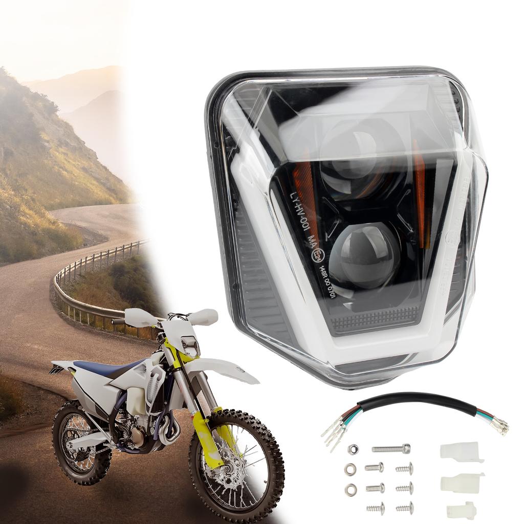 2024 Для мотоцикла Husqvarna Светодиодная фара E24 FE 250 350 450 TE 150I Аксессуары для мотоцикла Дневные ходовые огни Эндуро