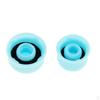 1 Pair Air Conditioning R134a Charging Service Caps Blue