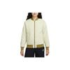 Nike Sportswear Reversible Casual Zip Jacket Women Jackets Light-Olive-Green Grey DV7877-307