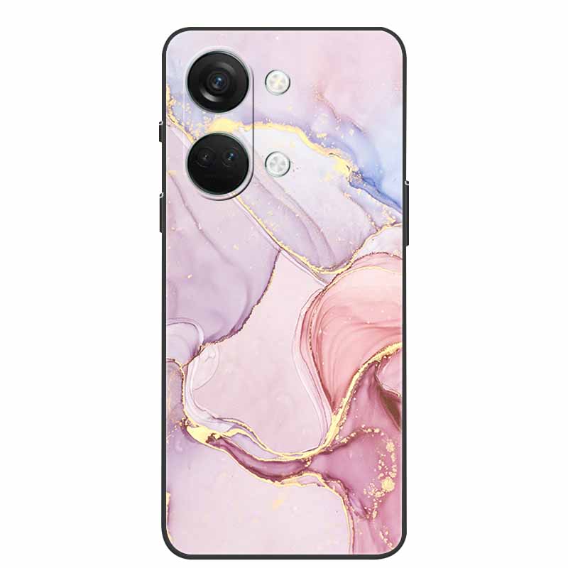 Для One Plus Nord3 5G Чехол Силиконовый Расписной Мягкий Защитные Чехлы для Телефона OnePlus Nord 3 5G 1+ Nord3 TPU Чехлы Мрамор