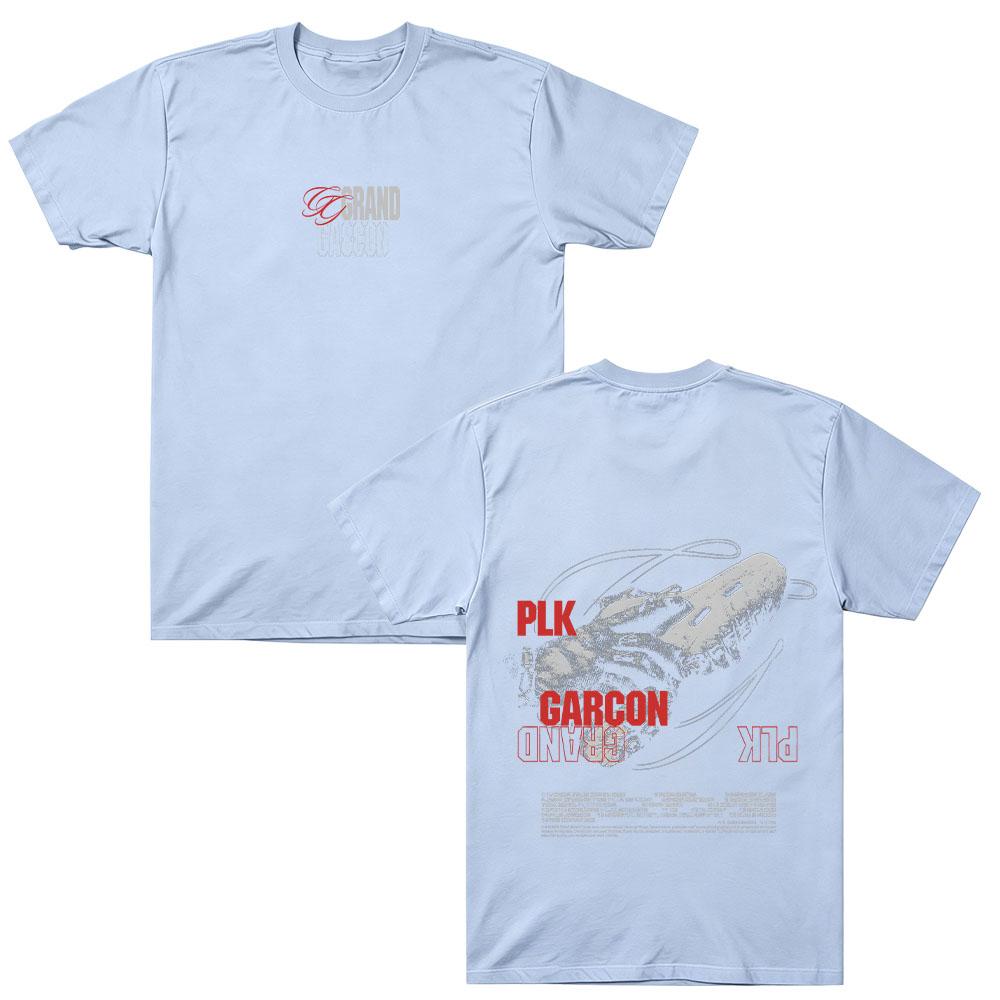 Упаковка CD Футболка Gar PLK Рэпер на Grand Graphic Tees Хип-Хоп Рок Мужская Уличная Одежда Летний Чистый Хлопок Топ Y2k Короткий Рукав Повседневный