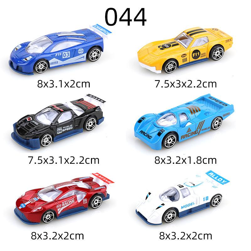 Игрушки Модели Гонки Спорт Ретро Полицейская Машина Аксессуары 1:64 Легкосплавные Скользящие Гибкие Направляющие Машины Машины Инженерные Транспортные Средства Дети