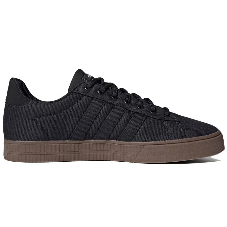 adidas Daily 3.0 'Черный с коричневой подошвой' FW7046