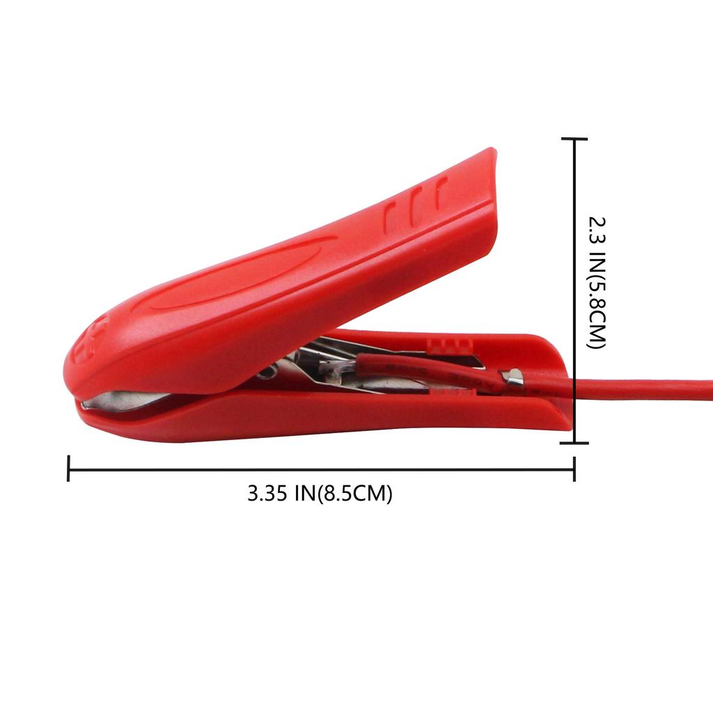 CERRXIAN Кабель-удлинитель с зажимом типа «крокодил» на разъем SAE, Кабель быстрого отсоединения с зажимом типа «крокодил», Солнечный