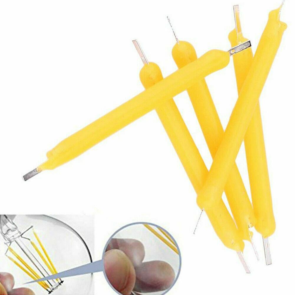 10 шт. Для ламп Эдисона, детали для ламп накаливания, DC3V, DC12V, светодиодный чип, лампа накаливания