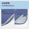 Summer sunscreen visor men's and women's versatile running cap Retractable baffle UV protection baseball cap