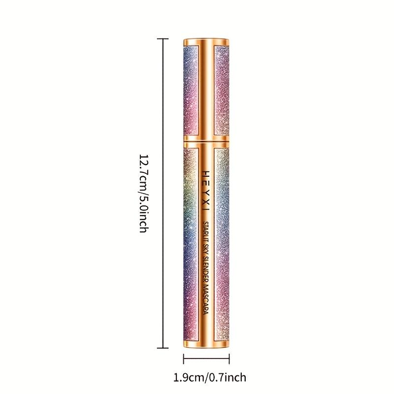 Стойкая тушь для ресниц, формула для объема и удлинения, не липкая и не жирная, изогнутая щеточка для мгновенного объема, не размазывается и не образует комочков, для повседневного макияжа