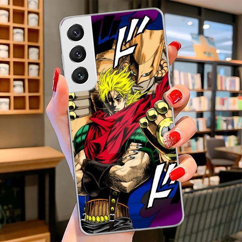 Чехол для телефона JoJo's Bizarre Adventure Дио для Samsung Galaxy S26 S25 Edge S24 Ultra S23 S22 Plus S21 S20 FE Мягкий чехол-бампер
