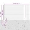 Welded Wire Fence 10 x 1.4 m (W x H) Hot Dip Galvanized Steel