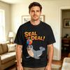 Seal Dons Approval T Shirt Beach Y2K Basic T Shirts Pure Cotton Fashion Tshirt For Unisex Pattern Tees