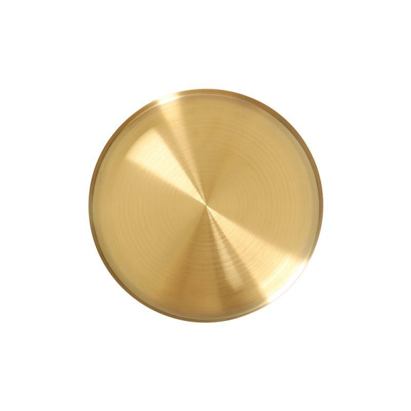 Ins Стиль кольцо из нержавеющей стали ожерелье кастрюля для хранения золотой поднос круглый поднос для демонстрации пищевых ювелирных изделий роскошный домашний органайзер для чая