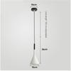 Modern Style Hanging Lamps Black White Chandelier Home Lighting Lampshade Fixtures  For Kitchen