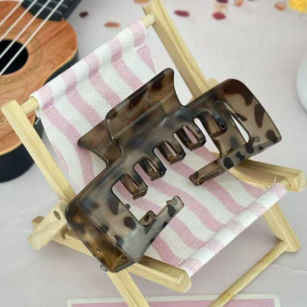 Hairpin Hat-Friendly Hair Claw Non-Slip Baseball Cap Grab Clip Fashion Square Hair Clip Headwear