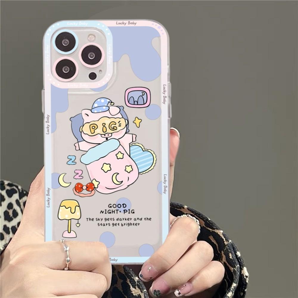 Милый мультяшный чехол для телефона с поросенком для Samsung S 20 S 21 S 22 S 23 lite plus ultra Мобильный чехол