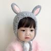 Cute Cap Autumn Winter Kids Newborn Baby Cap Knitted Warm Crochet Rabbit Ear Beanie Unisex Baby for 5 months to 3 Years