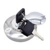1 Set Motorcycle Petrol Fuel Gas Tank Cover Cap Lock Silver With 2 Keys Fit for Honda Shadow Spirit VT750 DC C2 VLX VT600