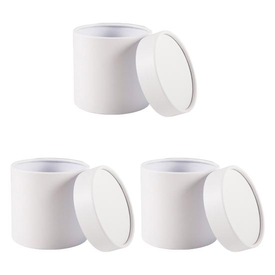 3 шт., набор коробок для упаковки цветов, круглая цветочная коробка, элегантная коробка «сделай сам», свадебное украшение на день Святого Валентина