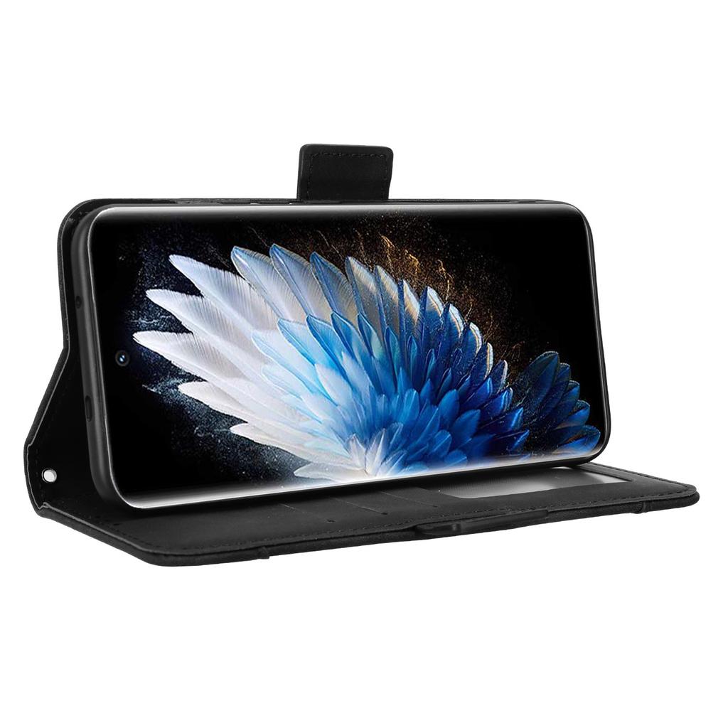 Для TECNO Spark 40 Pro+ 4G Кожаный чехол Обложка-кошелек для телефона с несколькими слотами для карт