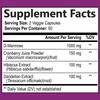 Dandelion D-Mannose with Cranberry & Hibiscus 1000mg 120 Veggie Capsules Dietary Supplement