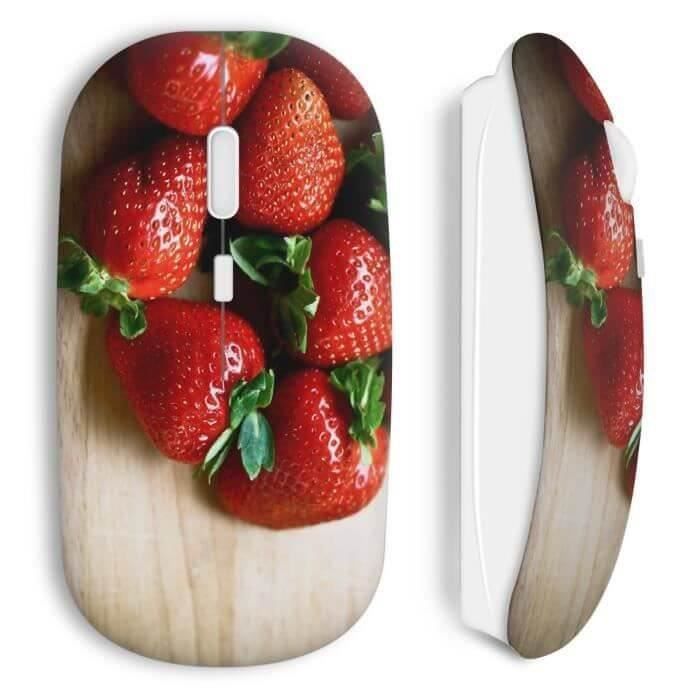 Беспроводная мышь Клубника фрукты