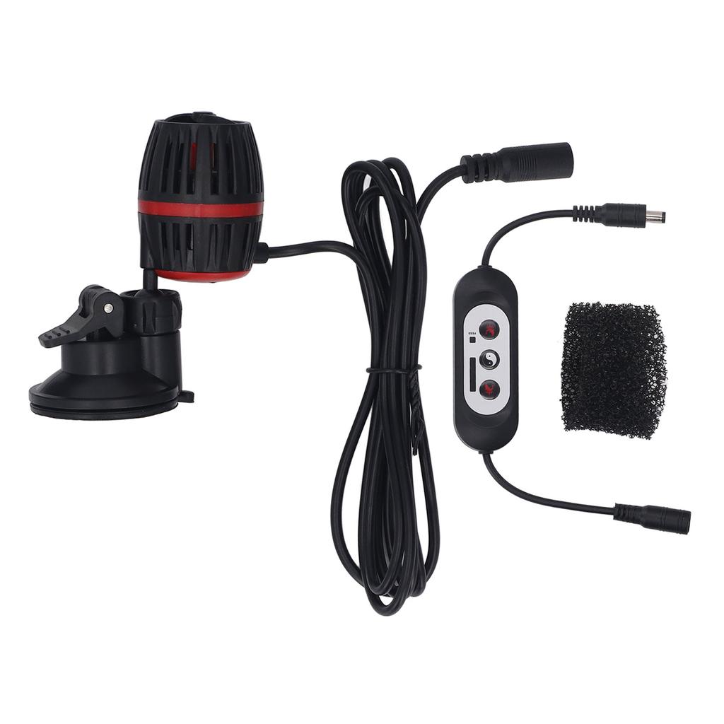 Aquarium Wave Maker Pump Create Water Movement ABS 12V 4 Gears Variable Frequency Fish Tank Circulation Pump