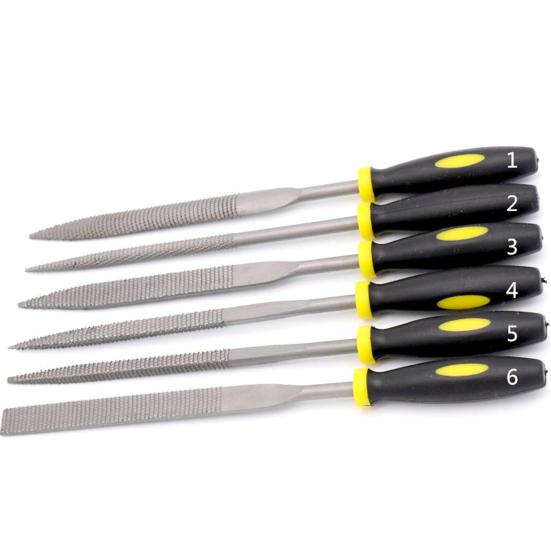 6 шт., многофункциональный рашпиль по дереву, высокотемпературная закалка, широко используемое оборудование для мастерских, деревообрабатывающий напильник для дома