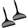 Shimomura Kihan Wide Turner, Set of 2 [Made In Japan], Dishwasher Safe, Large, Easy To Flipping, For Okonomiyaki, Pancakes, Hotcakes, and Simmered Fis