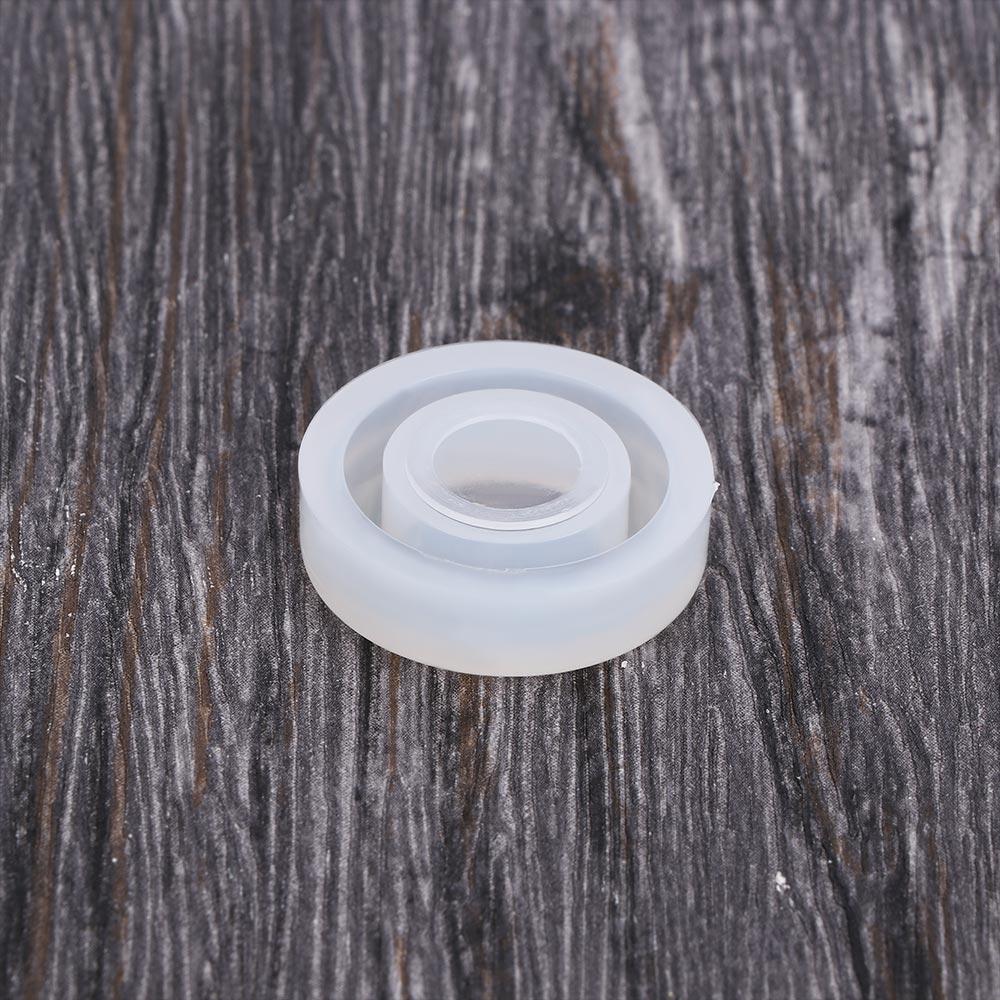 Casting Tools 3pcs Round Shape Assorted Mould for Resin Craft Jewelry Making DIY Silicone Ring Mold