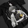 Demon Slayer Shirt Zenitsu T-Shirt Tanjiro KNY Anime Kaigaku Top Akaza Muzan Tee