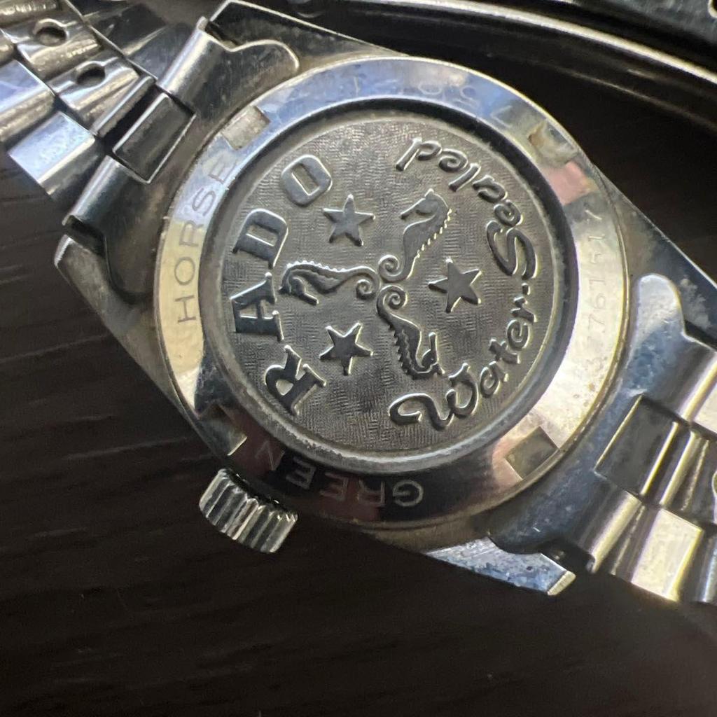 Б/у автоматические часы RADO GREEN HORSE