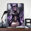 Anime Gothic Queen Tin Plaque Poster Customized Wall Art Retro Vintage Metal Signs for Man Cave Luxury Home Decor Items Room Men