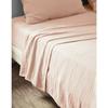 "Gaïa" Flat Sheet All Sizes "Cotton Gauze" - Gaïa Marshmallow - 240 X 300 Cm for Double Bed