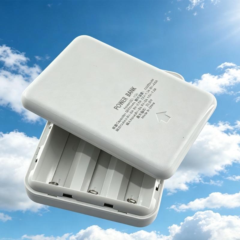 Корпус Powerbank своими руками для держателя 3x21700, Корпус аккумулятора с выдвижной крышкой, Пластиковый корпус для сборки без пайки