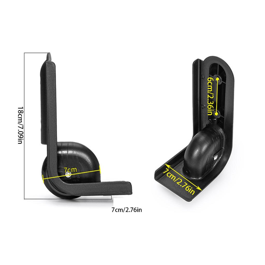 1 пара колес для чемодана, сменные колеса для багажа, запасные ролики, колеса для дорожного багажа, легко установить