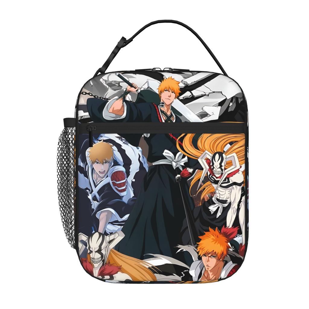 1 Piece Portable Lunch Container SubstituteBadge Zipper Closure Durable Pocket BLEACH For Lunch Lunch Box Bag