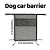 SEAMETAL Car Pet Isolation Net Rear Isolation Barrier Thickened Protective Net and Anti Grab Safety Fence Car Seat Storage Bag