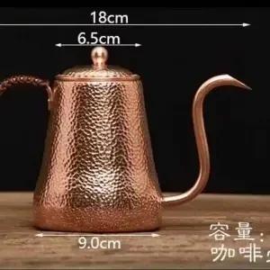 Copper Pot Pure Hand-Made Copper Pot, Boiling Teapot, Copper Pot Home Kettle Boiling Water, Coffee Pot