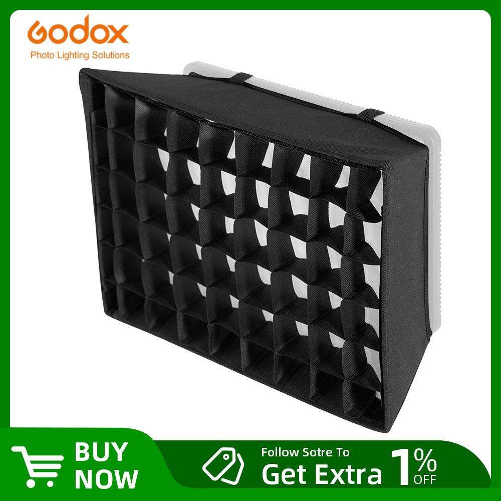 Godox LEDP260C LED Video Soft Light Diffuser Honeycomb Grid Softbox for Godox LED Video Light (Softbox Only)