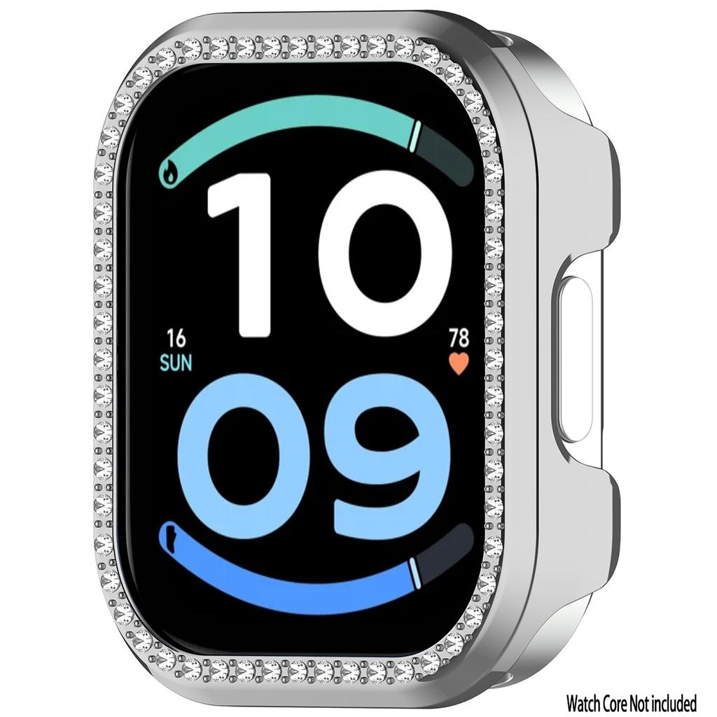 Алмазный ПК-кейс для аксессуаров Redmi Watch 6 Active, бампер, рамка, чехол-оболочка для Xiaomi Watch 6 Active, для мужчин и женщин