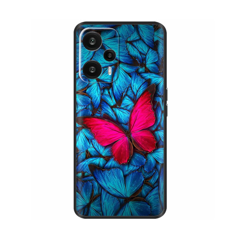 Для Xiaomi Poco F5 Pro Чехол Милый Задний Чехол для Телефона Обложка для Xiaomi Poco F5 Pro F 5 F5 Pro pocoF5 Coque Мягкий Ударопрочный Fundas