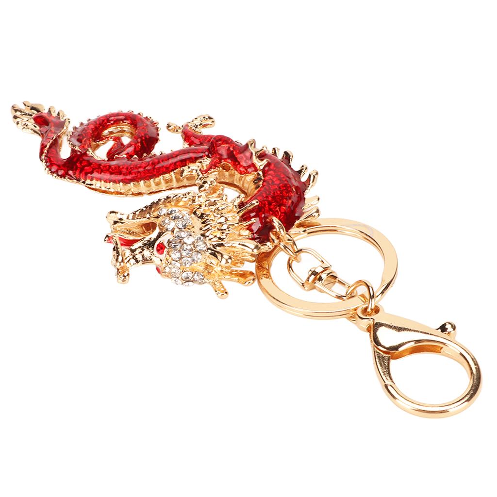 Китайский брелок с драконом, удача, изысканная сумка, брелок с драконом, подвеска для автомобильной сумки, рюкзака