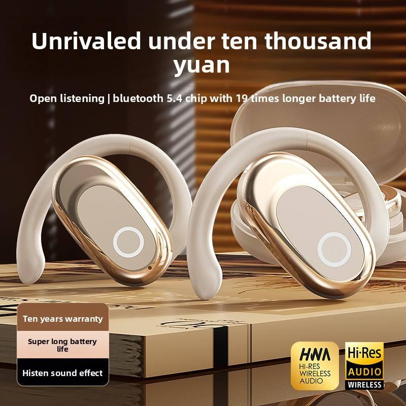 Hot Selling Positioning Wireless Headphones Ultra Long Battery Life Clear Sound Open-Ear 5.4 Ear Hook Earbuds